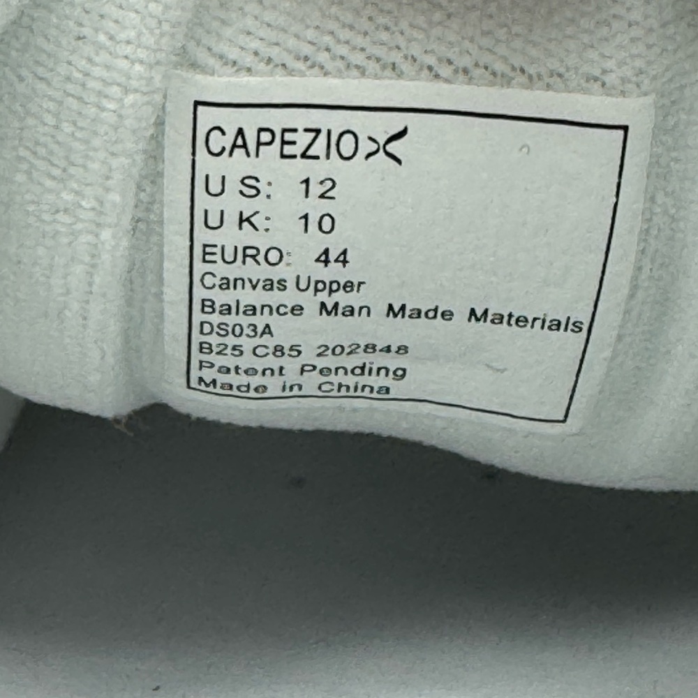 Capezio White Dance Sneakers Size 12 Split Sole Jazz Hip Hop Shoes - Picture 2 of 10
